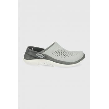 Crocs papuci culoarea gri de firma originali