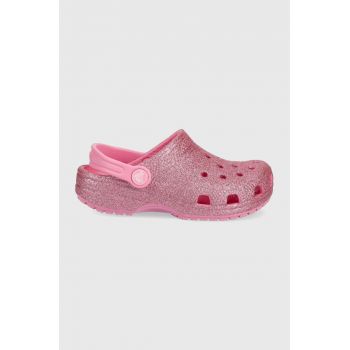 Crocs slapi copii culoarea violet
