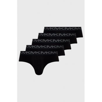 Michael Kors slip (5-pack) barbati, culoarea negru