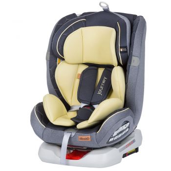 Scaun auto Chipolino Journey 0-36 kg banana cu sistem Isofix si sezut rotativ