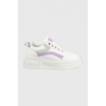 Answear Lab sneakers culoarea alb