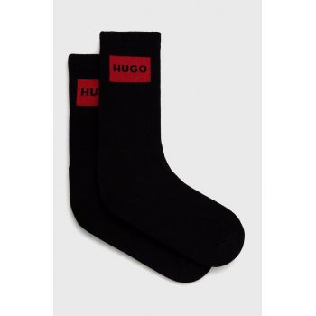 HUGO sosete femei, culoarea negru