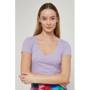 Medicine tricou femei, culoarea violet