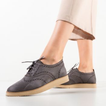 Pantofi casual dama Luso Gri