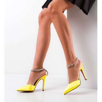 Pantofi dama Reberta Galbeni ieftini