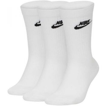 Sosete unisex Nike Sportswear Everyday Essential Crew 3 Pairs DX5025-100 ieftine