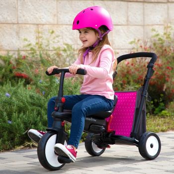 Tricicleta pliabila Smart Trike 7 in 1 STR5 Butterfly dotata cu frana si scaun rabatabil la reducere