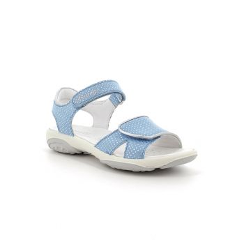 Sandale de piele ecologica cu velcro