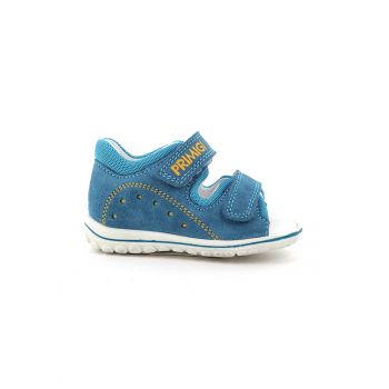 Sandale din piele intoarsa cu inchidere velcro si detalii logo Sandale din piele intoarsa cu inchidere velcro si detalii logo