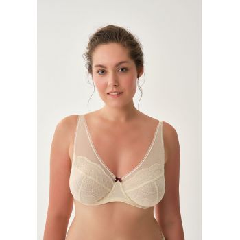 Sutien cu insertii semitransparente