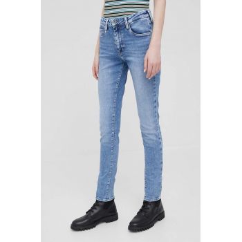 Pepe Jeans jeansi Regent femei , high waist