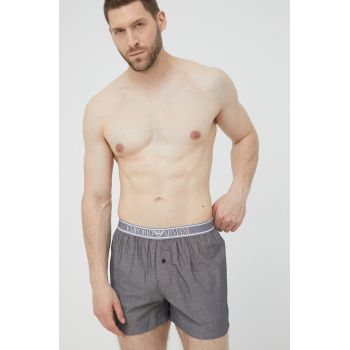 Emporio Armani Underwear boxeri de bumbac culoarea gri