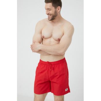 Fila pantaloni scurti de baie culoarea rosu
