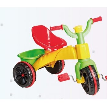 Tricicleta cu pedale Super Enduro multicolor ieftina