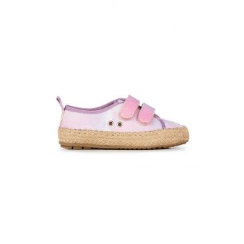 Emu Australia espadrile copii Millner Tie Dye culoarea roz