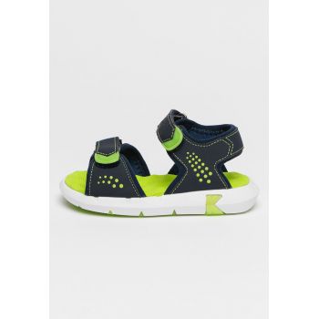 Sandale cu velcro si detalii contrastante Jumangap Sandale cu velcro si detalii contrastante Jumangap