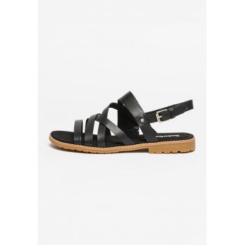 Sandale de piele cu barete multiple Chicago Riverside Sandale de piele cu barete multiple Chicago Riverside