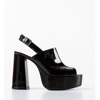 Sandale dama Niciera Negre