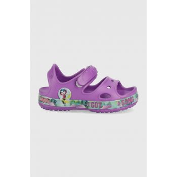 Coqui sandale copii culoarea violet ieftine
