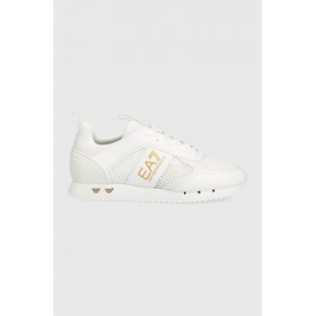 EA7 Emporio Armani sneakers culoarea alb