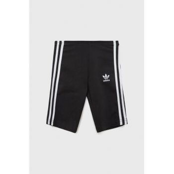 adidas Originals pantaloni scurti copii HD2038 culoarea negru, cu imprimeu