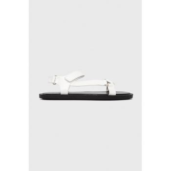 Answear Lab sandale femei, culoarea alb