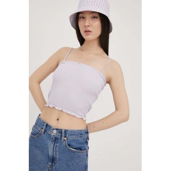 Levi's top femei, culoarea violet de firma original