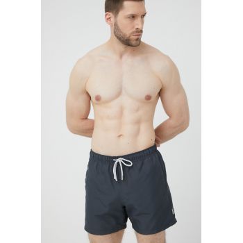 John Frank pantaloni scurti de baie culoarea gri ieftin