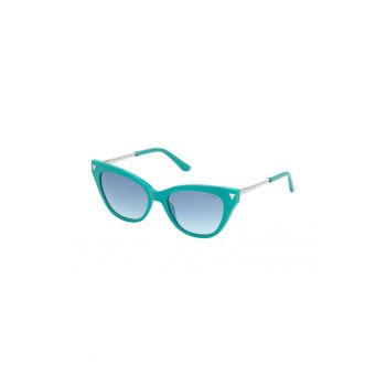 Ochelari de soare cat-eye cu lentile in degrade la reducere