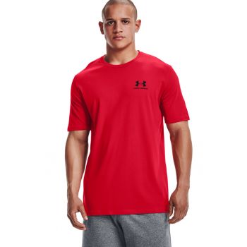 Tricou cu decolteu la baza gatului pentru fitness Sportstyle