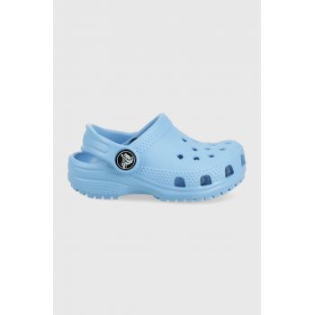 Crocs slapi copii culoarea violet de firma originali