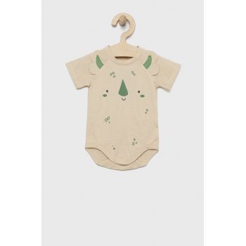United Colors of Benetton body bebe culoarea bej United Colors of Benetton body bebe culoarea bej