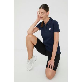 Rossignol tricou din bumbac culoarea albastru marin ieftin