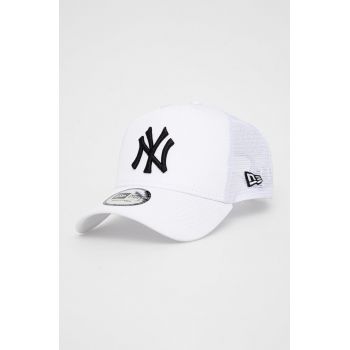 New Era șapcă culoarea alb, cu imprimeu 12285467.WHITE-WHITE ieftina
