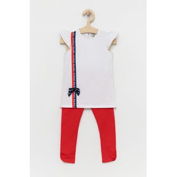 Birba&Trybeyond compleu copii culoarea rosu
