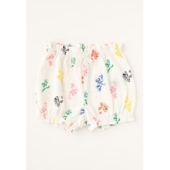 Pantaloni scurti de bumbac organic cu imprimeu Minnie Mouse