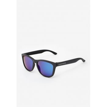 Ochelari de soare unisex patrati cu lentile oglinda Carbono de firma originali