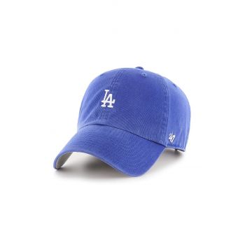 47brand șapcă MLB Los Angeles Dodgers cu imprimeu  B-BSRNR12GWS-RYA
