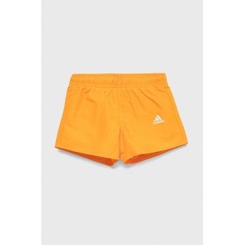 adidas Performance pantaloni scurti de baie copii HD7366 culoarea portocaliu de firma originali