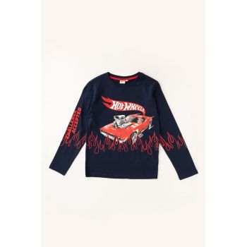 Bluza din bumbac cu imprimeu cu desene animate
