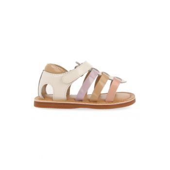 Sandale din piele cu barete multiple Aetna Sandale din piele cu barete multiple Aetna