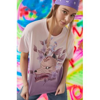 Medicine tricou din bumbac culoarea roz