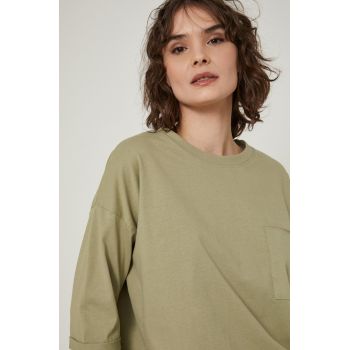 Medicine tricou din bumbac culoarea verde