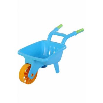 Roaba din plastic pentru copii,pentru nisip sau gradina Wheelbarrow Albastru