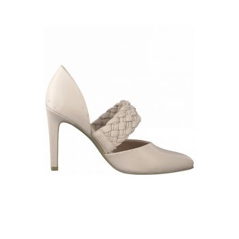 Pantofi de piele ecologica cu detalii impletite Pantofi de piele ecologica cu detalii impletite