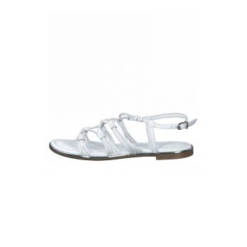 Sandale de piele cu barete multiple
