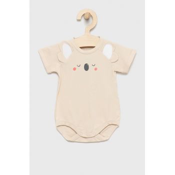 United Colors of Benetton body bebe culoarea bej United Colors of Benetton body bebe culoarea bej