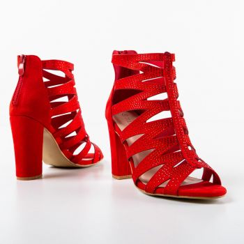 Botine dama Ball Rosii Botine dama Ball Rosii