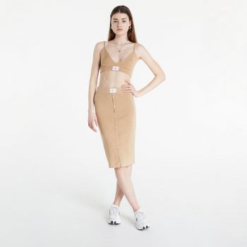 Calvin Klein Jeans Badge Knitted Skirt Tawny Sand