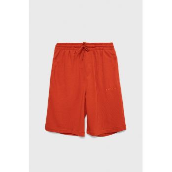 Levi's pantaloni scurti copii culoarea rosu, de firma originali